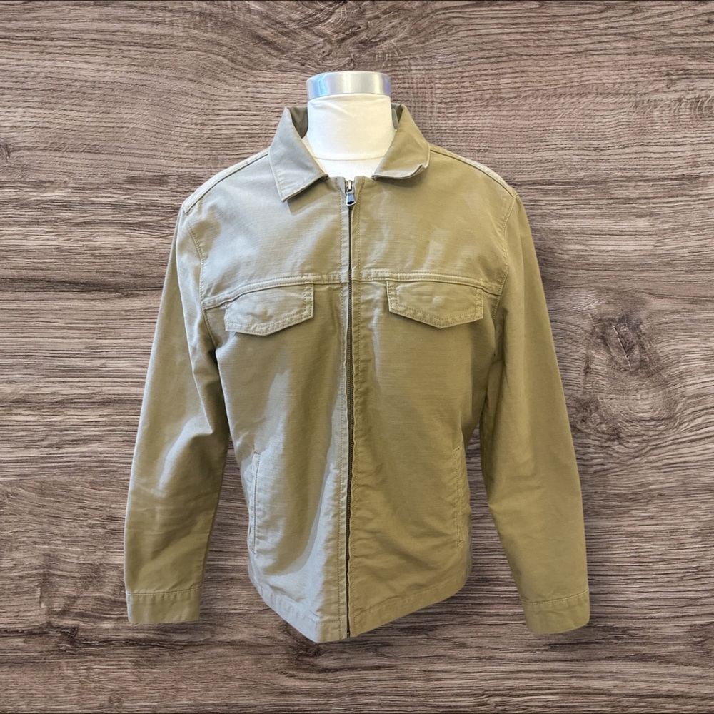 Levi's Men's Light Brown Shirt Jacket size small canvas cotton